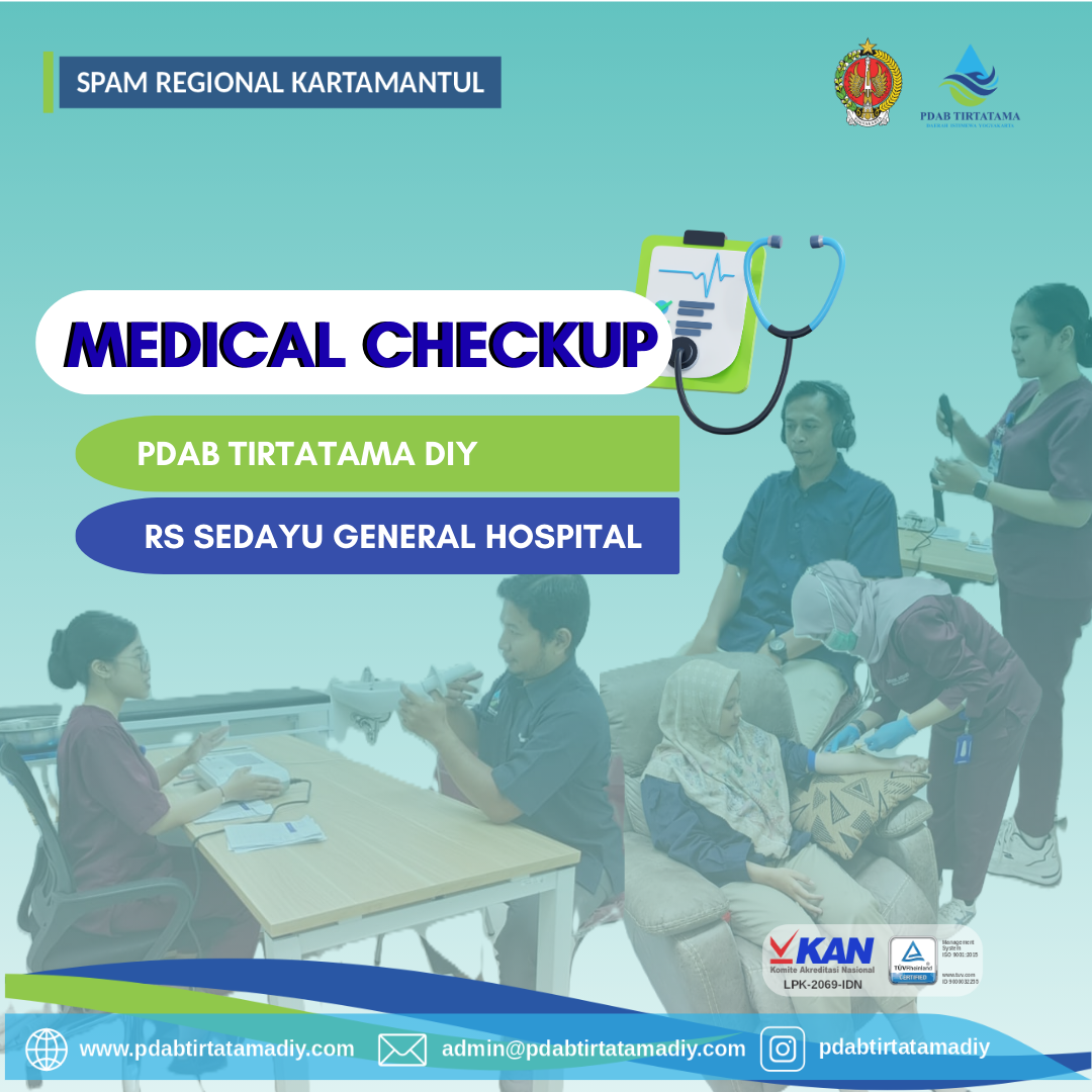 PDAB TIRTATAMA DIY GELAR MEDICAL CHECK UP BERBASIS RISIKO UNTUK SELURUH KARYAWAN
